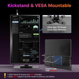 Kksmart 120Hz refresh rate enables smoother gaming and scrolling