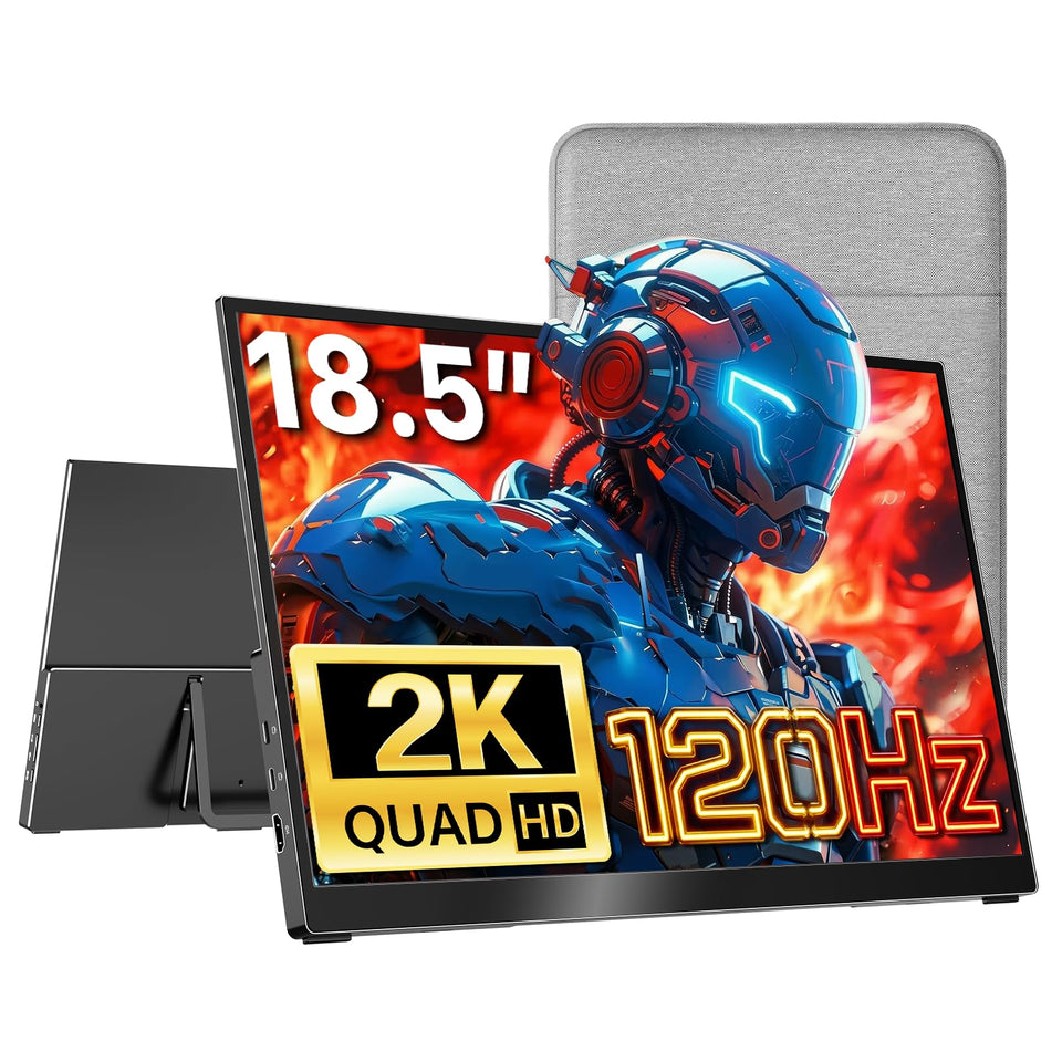 Kksmart 18.5-inch 2K QHD display delivers crisp detail for on-go work
