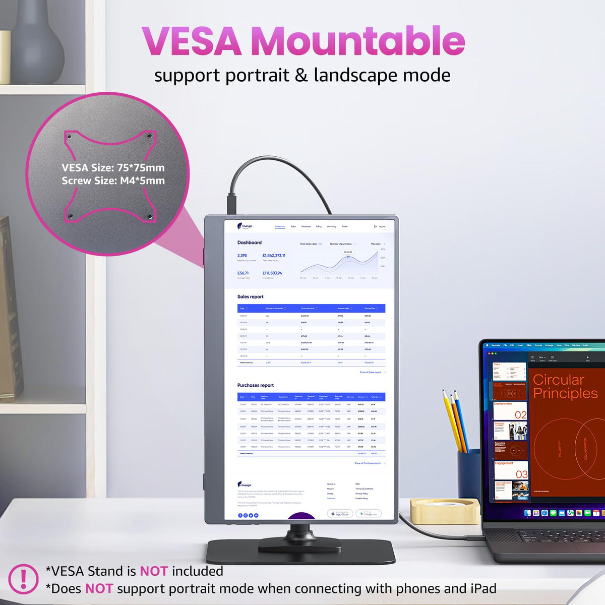 kksmart illuminated display captures crisp text and vibrant colors on the screen