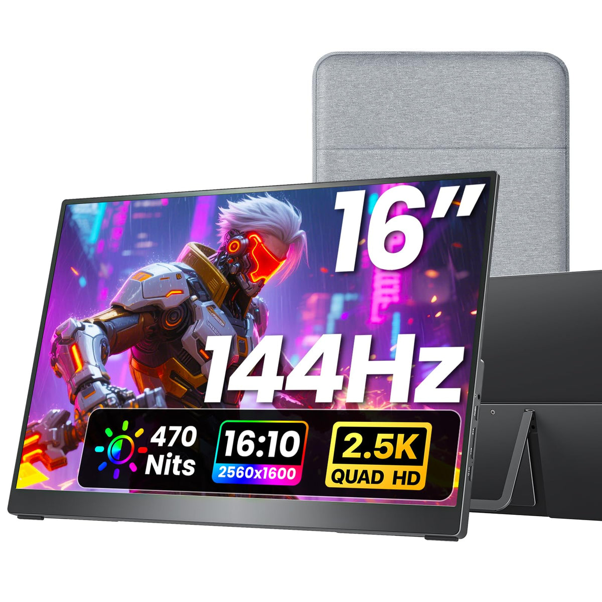 kksmart portable monitor 16-inch setup boosts laptop productivity