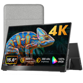 kksmart portable monitor 4K-visual offers crisp color for on-the-go work.