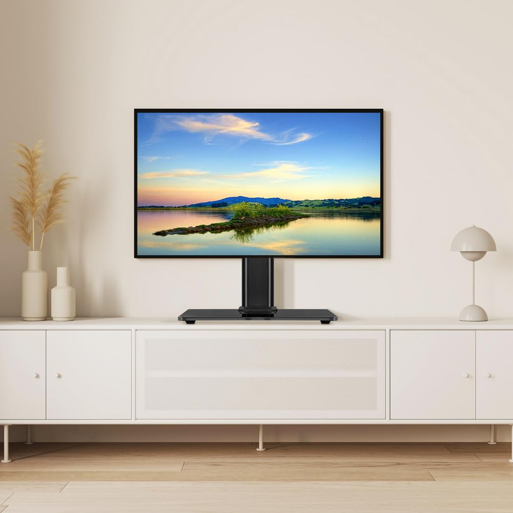 KKTONER TV stand base compatible with VESA 75x75–200x200 for secure mounting