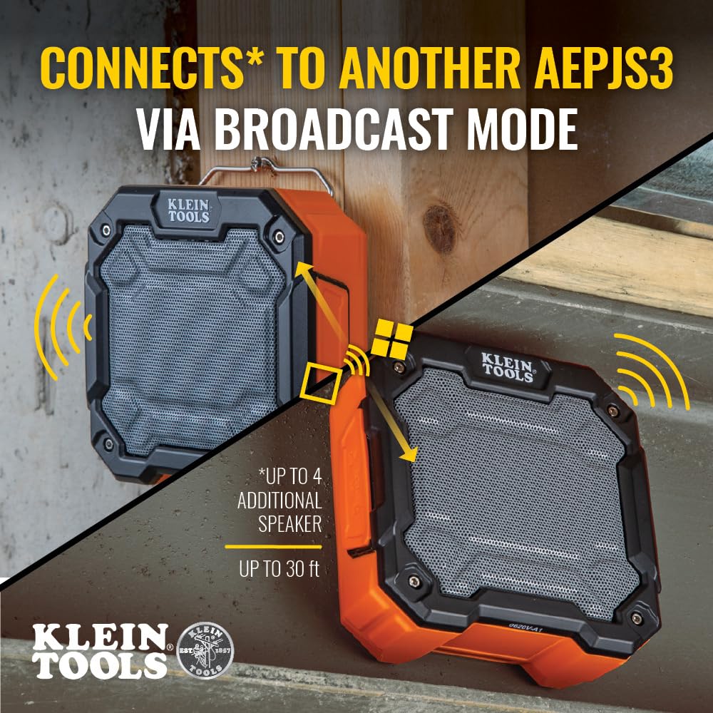 Klein Tools AEPJS3 with magnetic mount demonstrates secure on-metal placement