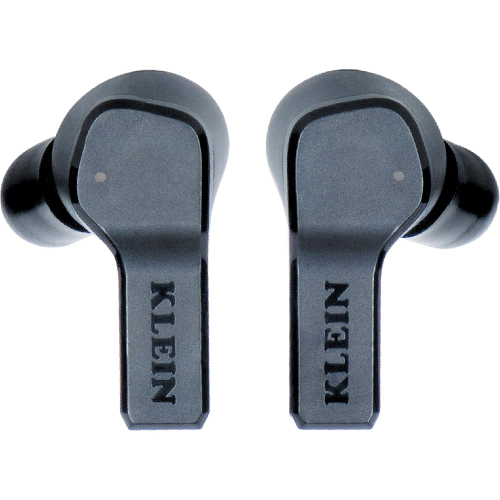 Klein Tools AESEB1S earbuds ready to pair and use