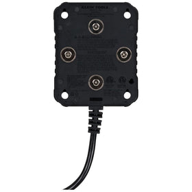 Klein Tools PowerBox side profile showing hang holes and recessed keyhole slots
