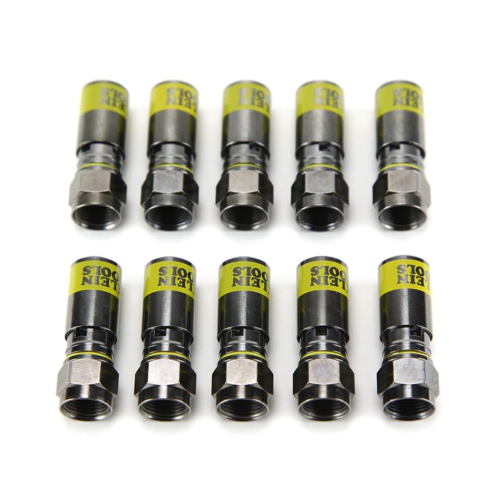 Klein Tools VDV812-606 fast installation advantage during coax runs.