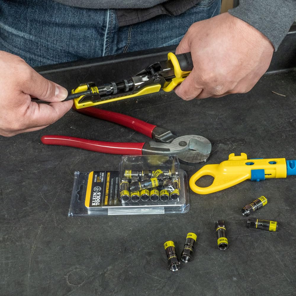 Klein Tools VDV812-606 sleeve view highlights proper seating windows.