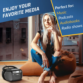 KLIM remote and top controls for easy operation from across the room