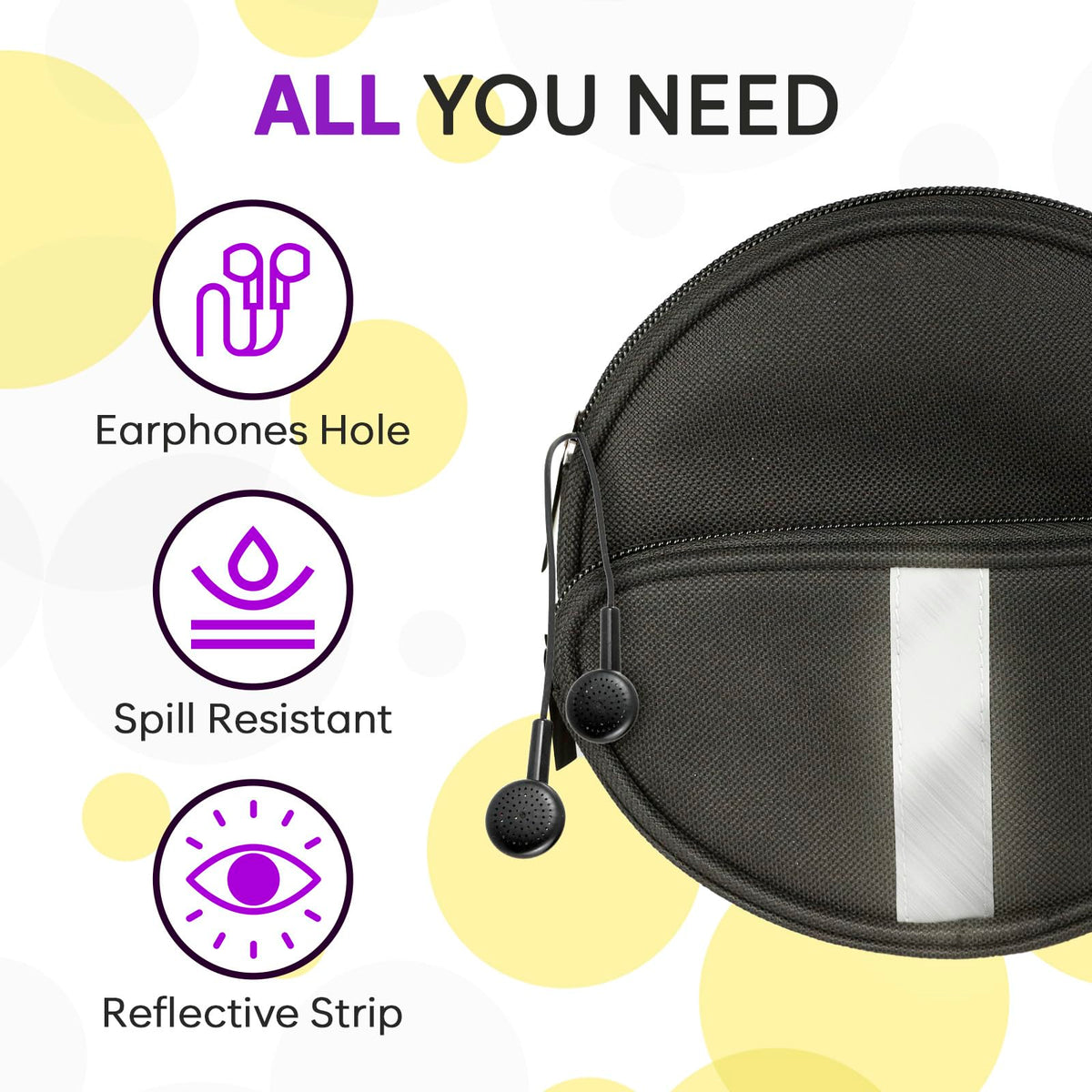 KLIM close-up waterproof material texture protecting contents from splashes