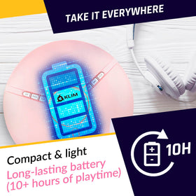 KLIM Discman playing a compact disc with anti-skip technology benefit: smooth playback