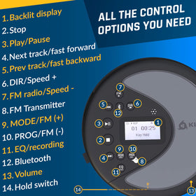 KLIM Discover placed in car broadcasting via FM, convenient in-car playback benefit
