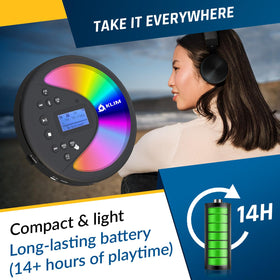 KLIM FM display and controls showing transmitter and tuning convenience