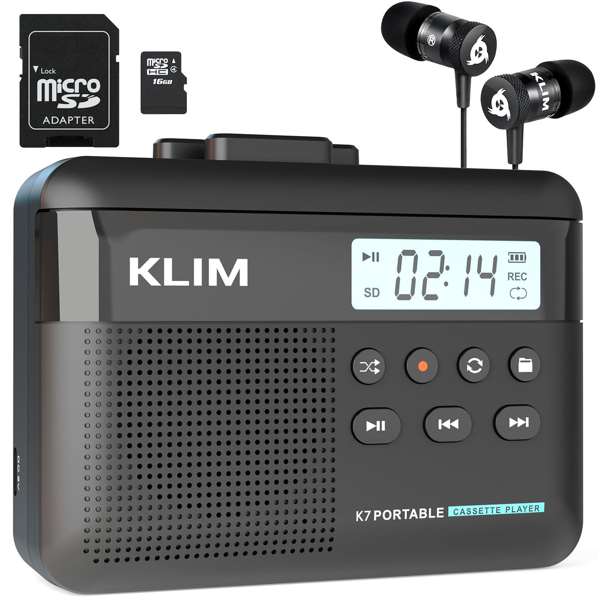 KLIM K7 speaker grill detail delivering clear sound for sharing
