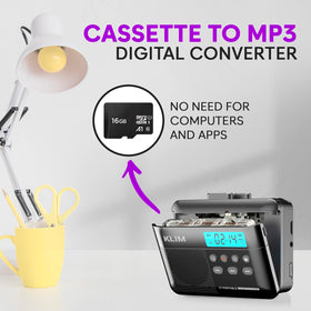 KLIM K7 control panel and ports displaying conversion and playback convenience