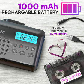 KLIM K7 with included earphones and 16GB SD card ready for immediate use