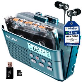 KLIM K7 front view showing tape door and controls for easy operation