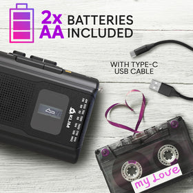 KLIM K8 built-in mic for easy on-device recording