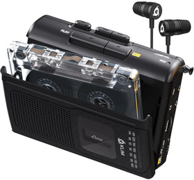 KLIM K8 cassette tape player front view for on-the-go listening