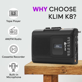 KLIM K8 side view showing compact portable design
