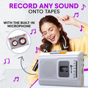 KLIM K8 built-in microphone enables quick on-device recordings