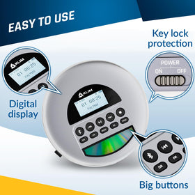 KLIM Nomad Bluetooth and AUX connectivity enables wireless car and home listening.