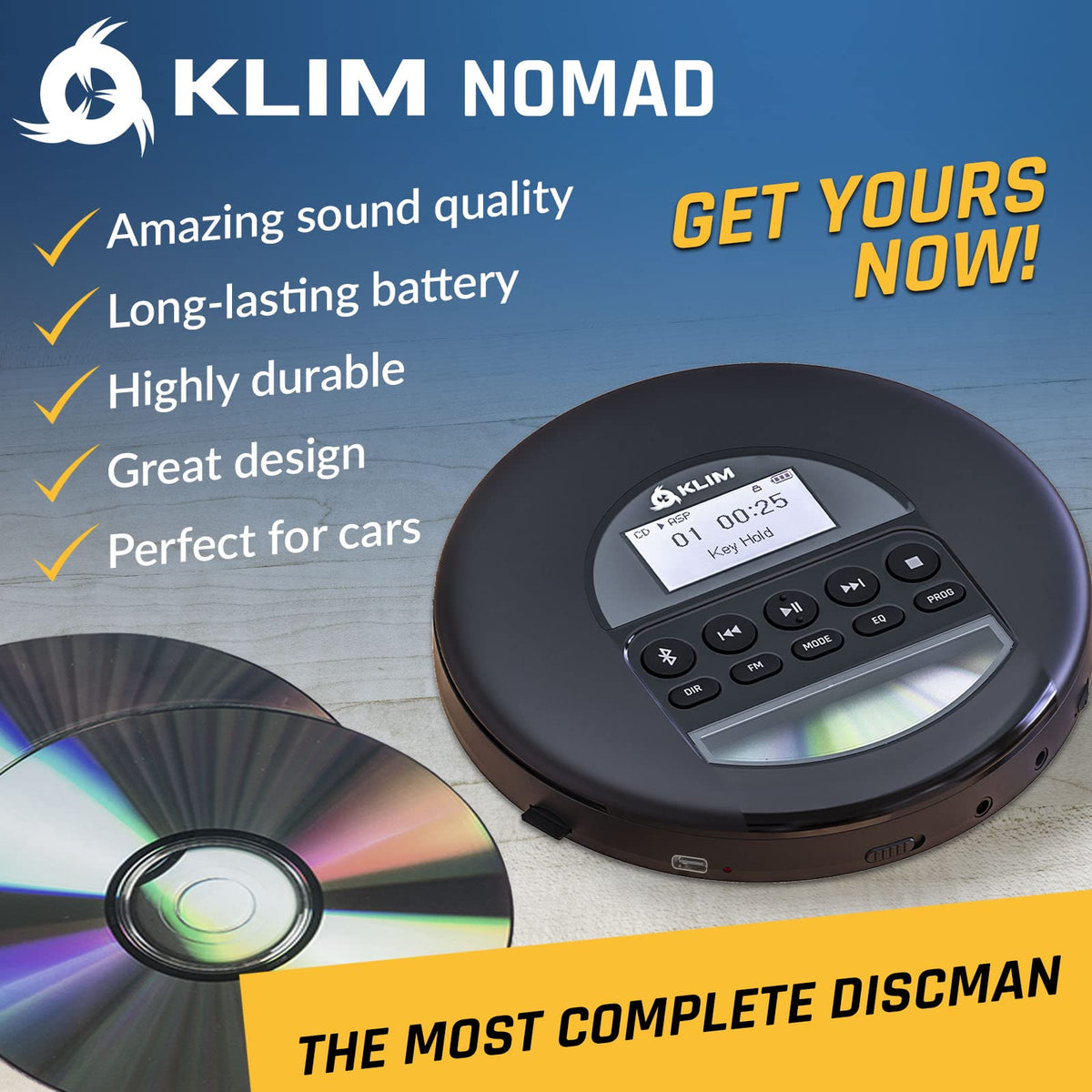 KLIM Nomad side ports and housing allow easy connectivity on the move
