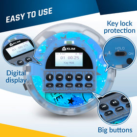 KLIM Nomad Transparent car connection via AUX enables in-car sound quality