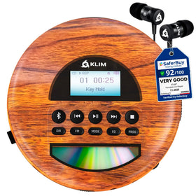 KLIM Nomad Wood front view showing player and clean design benefiting portability