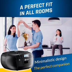 KLIM held in hand for scale, highlighting compact size and easy transport