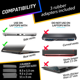 KLIM Tempest Steam Deck cooling compatibility for handheld gaming.