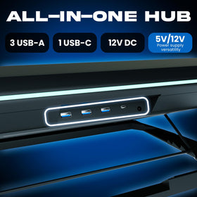 KLIM Turbofrost includes 3 USB-A ports for peripherals and accessories.