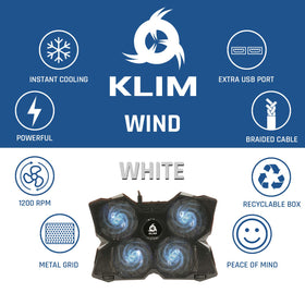 KLIM in use with laptop showing improved performance and stability benefit
