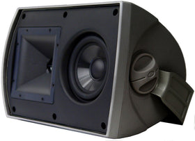 Klipsch AW-525 outdoor speaker front view for clear patio sound in open spaces