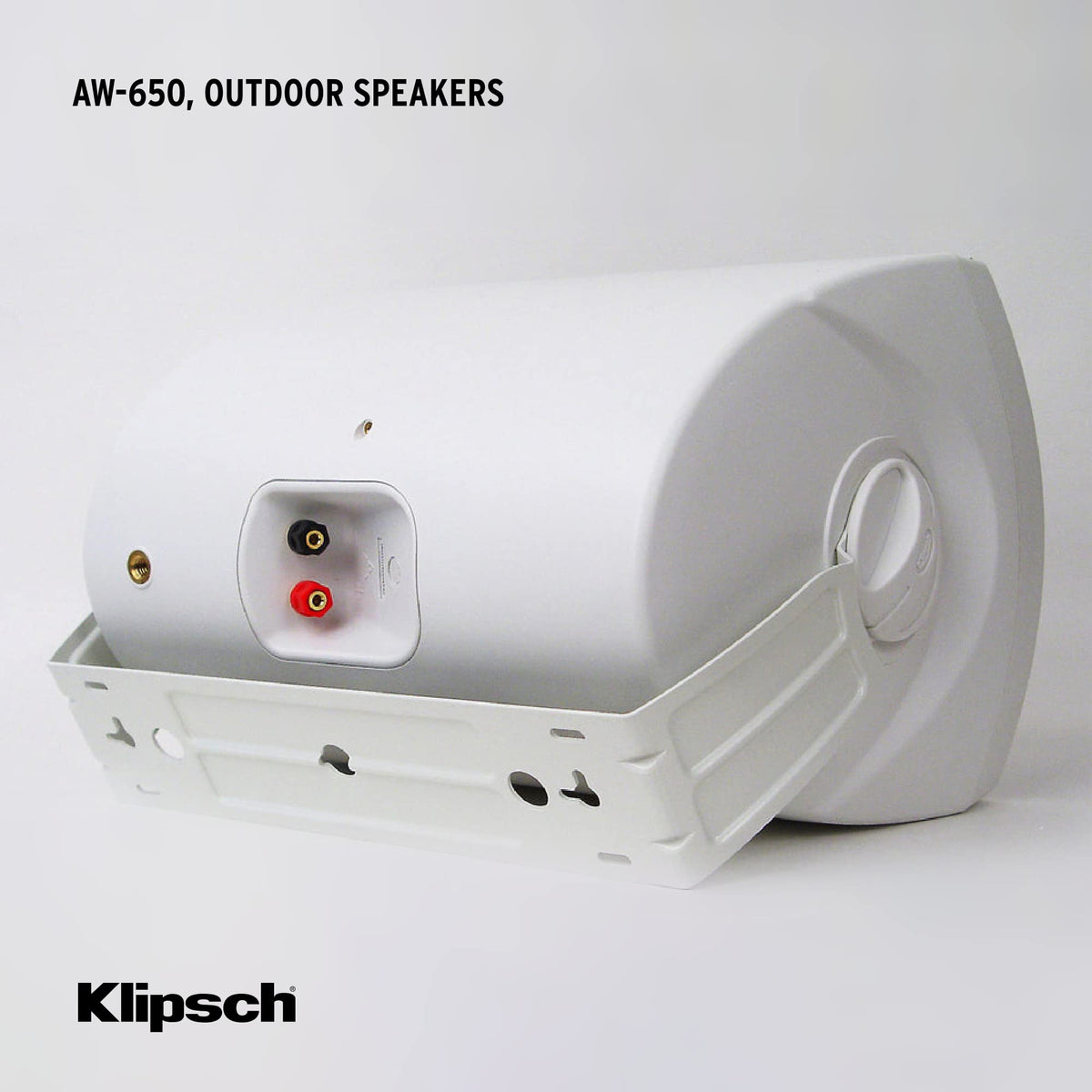 Klipsch AW-650 zinc C-bracket for sturdy mounting