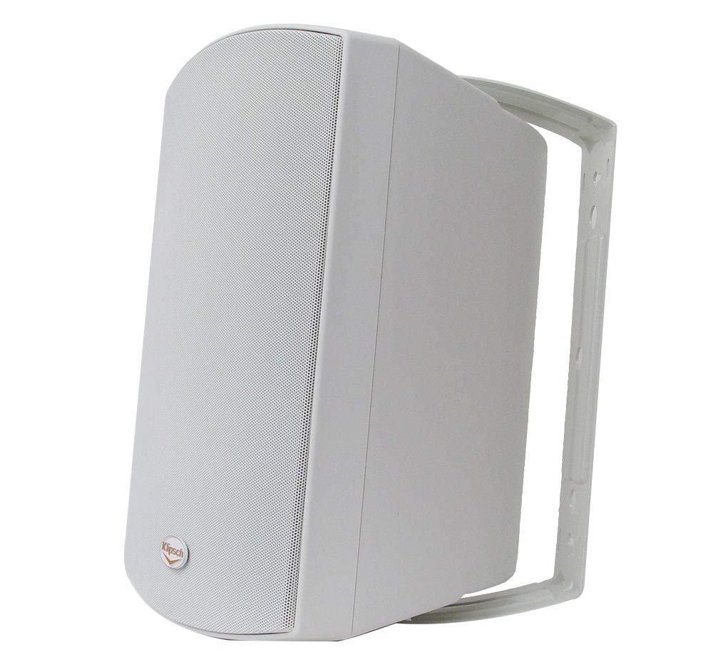 Klipsch AW-650 mounting bracket included supports wall or ceiling setup