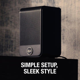 Klipsch Flexus Surround 100 packaging, eco-conscious design with recyclable materials.