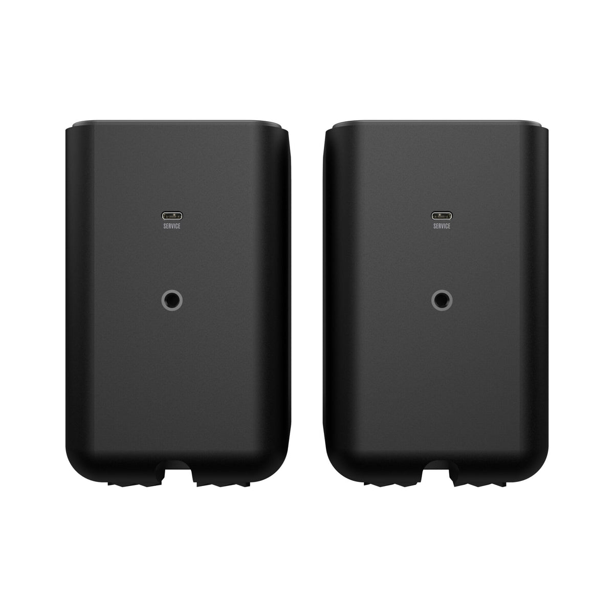 Klipsch Flexus Surround 100 side view, showing compact footprint for flexible placement.