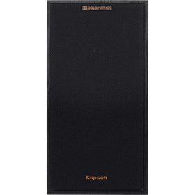 Klipsch R-41SA removable grille provides a clean look when mounted