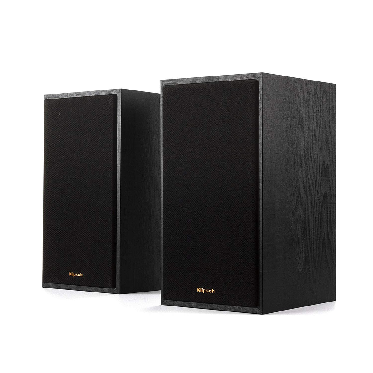 Klipsch R-51PM bass driver closeup showing robust woofer
