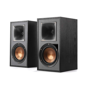 Klipsch R-51PM front view highlights compact powered speaker design