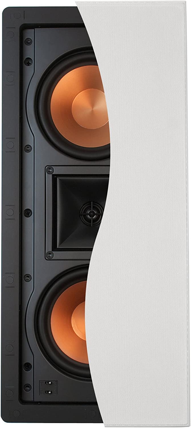 Klipsch R-5502-W II dual Cerametallic woofers delivering rich room-filling bass