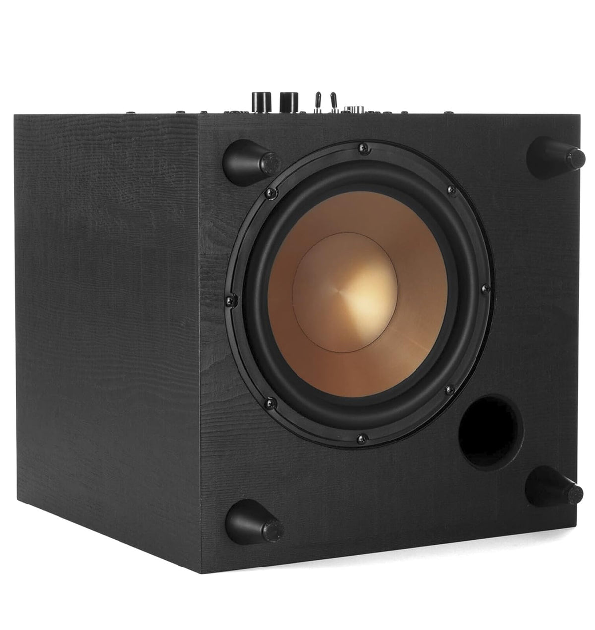 Klipsch R-80SWi pre-paired transmitter simplifies setup
