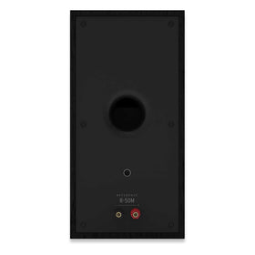 Klipsch R-50M tractrix horn detail highlights wide high-frequency control