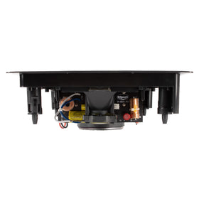 Klipsch R-5800-W II horn assembly demonstrates wide dispersion.
