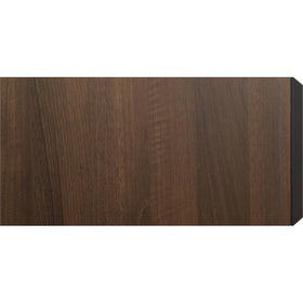 Klipsch RP-504C II walnut removable grille for an elegant look.