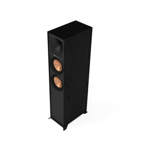 Klipsch Reference R-600F front view highlights horn-loaded design for clear highs.