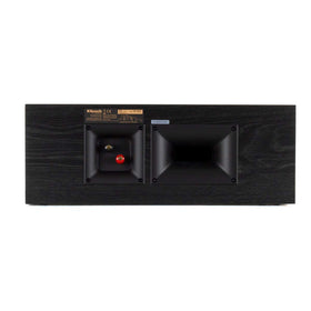 Klipsch RP-500C rear port design for enhanced bass in rooms