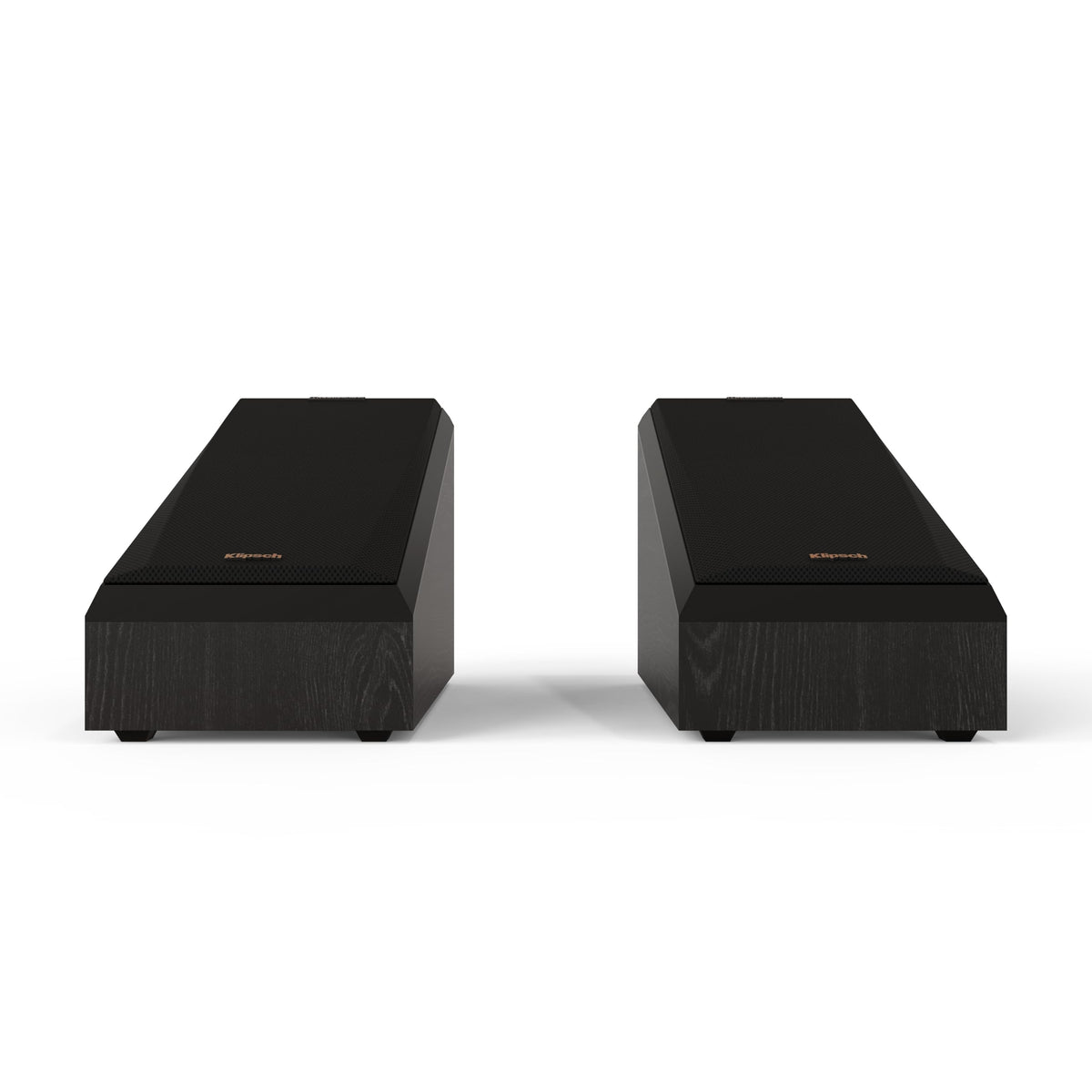 Klipsch RP-500SA II removable grille enabling clean room aesthetics