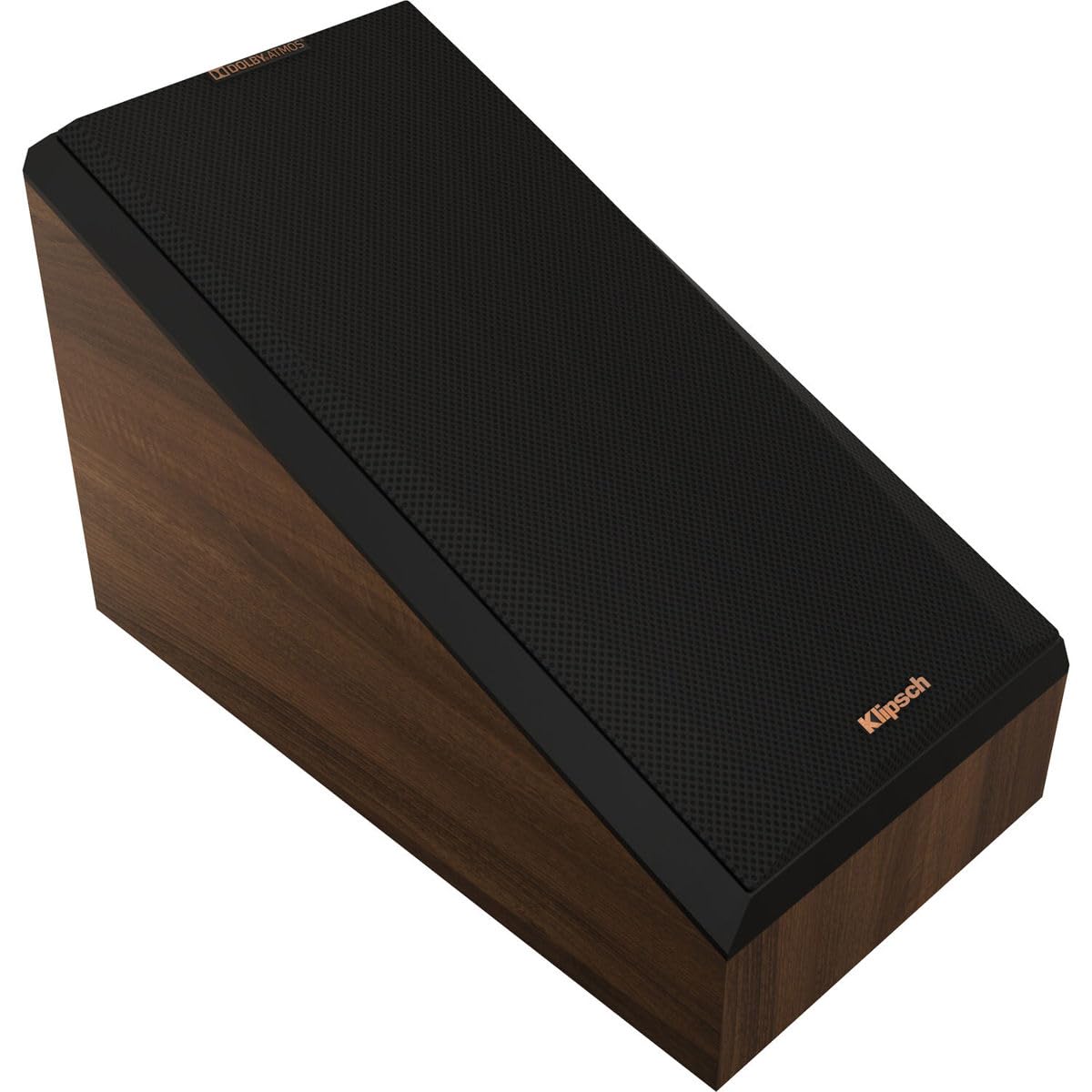 Klipsch RP-500SA II removable grille for discreet, stylish integration.