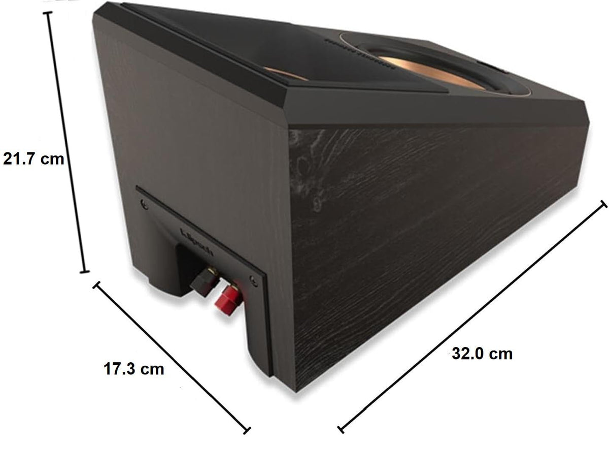 Klipsch RP-500SA II switchable crossover adapts Atmos and Surround setups